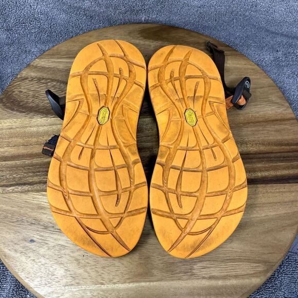Chaco Womens ZX2 Sandals Classic Brown Orange Hiking Outdoor Toe Loop Women’s 7 - Picture 7 of 8
